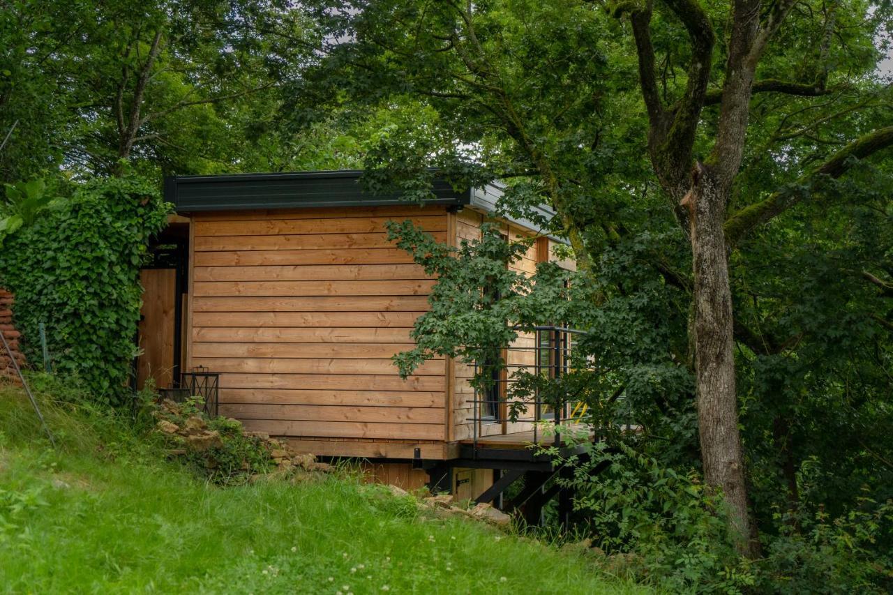 Osenbach Le Moonloft Insolite Tiny-House Dans Les Arbres & 1 Seance De Sauna Pour 2 Avec Vue Panoramique מראה חיצוני תמונה