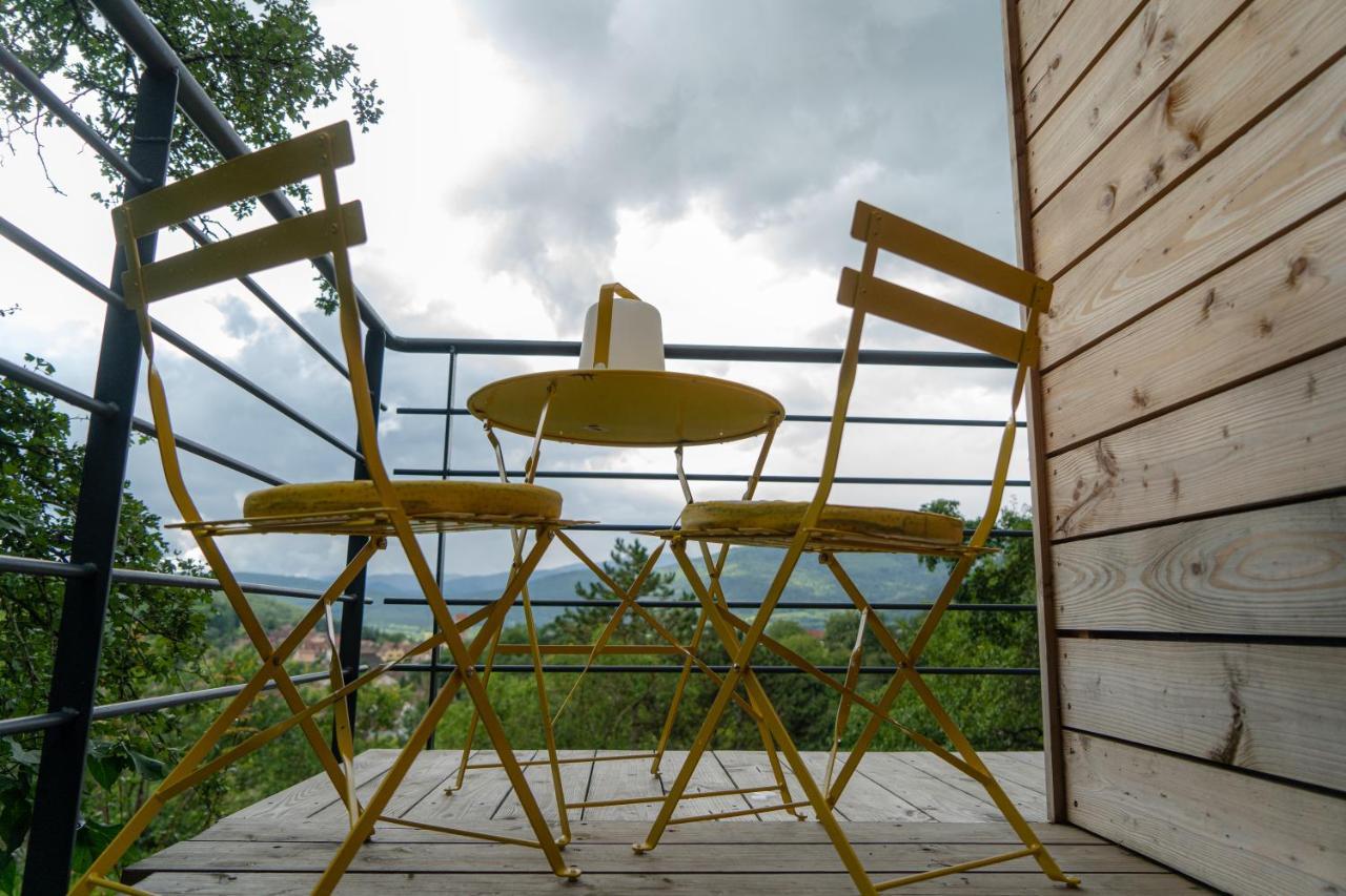 Osenbach Le Moonloft Insolite Tiny-House Dans Les Arbres & 1 Seance De Sauna Pour 2 Avec Vue Panoramique מראה חיצוני תמונה