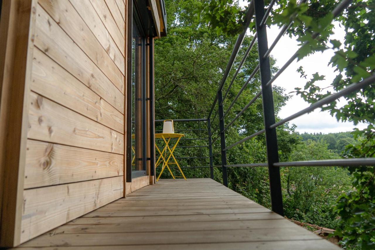 Osenbach Le Moonloft Insolite Tiny-House Dans Les Arbres & 1 Seance De Sauna Pour 2 Avec Vue Panoramique מראה חיצוני תמונה