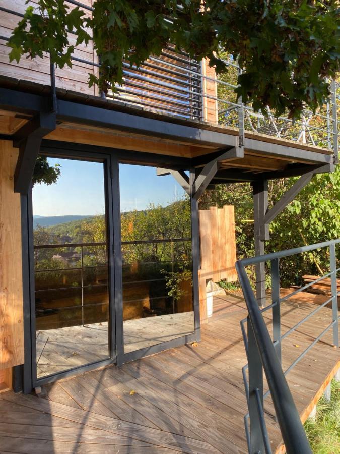 Osenbach Le Moonloft Insolite Tiny-House Dans Les Arbres & 1 Seance De Sauna Pour 2 Avec Vue Panoramique מראה חיצוני תמונה